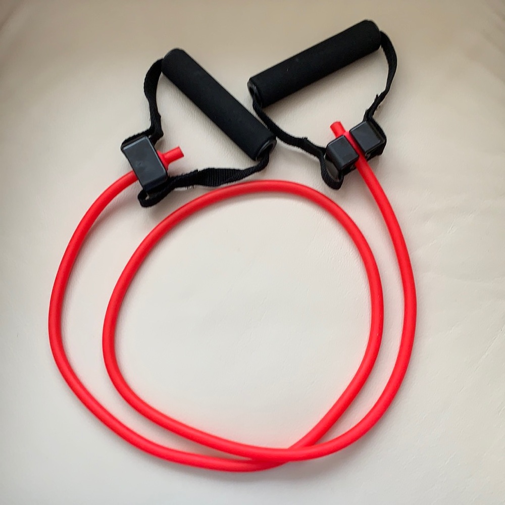 Exercise tube with handles